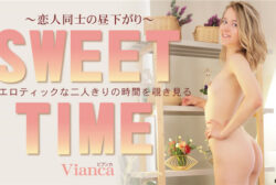 3545 Blonde heaven SWEET TIME Vianca peeking into the sweet and erotic time alone￼